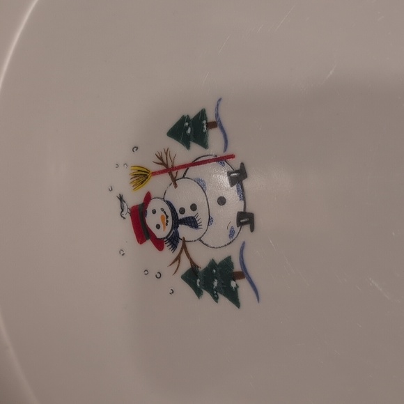 Pfaltzgraff "Snow Village" dinner plate euc - Picture 5 of 12